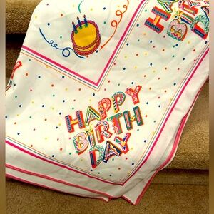 Birthday Table Cloth